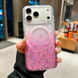 New Gradient Star Sequin Glitter Case For iPhone