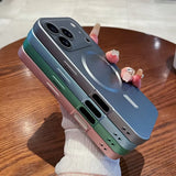 Luxury Matte Magnetic Case For iPhone