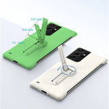 Luxury Frameless Hard PC Stand Case For Samsung