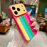 Dopamine Rainbow Acrylic Case For iPhone