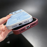 Retro Original Colors Leather Matte Case for iPhone