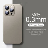 Ultra Thin Matte Translucent Hard Case For iPhone