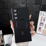 Luxury Matte Magnetic Magsafe Wireless Case for Samsung