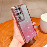 Luxury Bling Glitter Gradient Diamond Case For Samsung