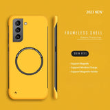 Ultra Slim Frameless Magnetic Case For Samsung