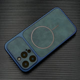 Luxury Leather Heat Dissipation Case For iPhone