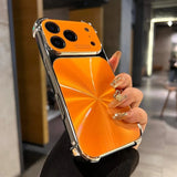 Luxury 6D Colorful Laser Aurora  Bumper Shockproof  Case For iPhone