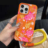 Coastal Sea Turtle With Strap Case For iPhone