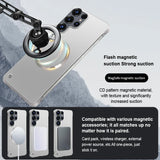 Ultra Thin Metallic Paint Magnetic Frameless Case For Samsung