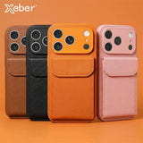 Shockproof  Card Holder Wallet Leather Case For iPhone