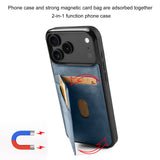 Luxury Retro Leather Business Case for iPhone