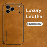 Luxury Sheepskin Vintage Shockproof Case for iPhone