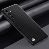 Leather Shockproof Hard Bumper Case For Samsung