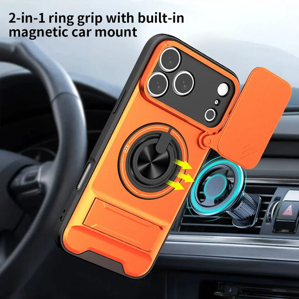 Magsafe Magnetic Folder Holder Camera Protection Case For iPhone ...