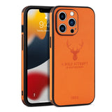 Luxury Business Leather Bumper Case For iPhone