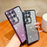 Luxury Bling Glitter Gradient Diamond Case For Samsung