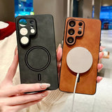 Ultra Skin Feel Matte Leather Protection Case for Samgsung