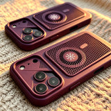 Luxury Heat Dissipation Matte Magnetic Case for iPhone