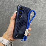 Magsafe Magnetic Lanyard Strap Honeycomb Cooling Case for Samsung
