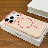 Luxury Matte Magnetic Hard Case For iPhone