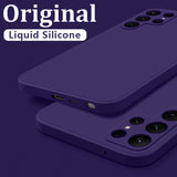 Shockproof Liquid Silicone Case for Samsung