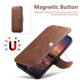 Card Holder Wallet Magnetic Flip Case For iPhone