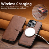 Card Holder Wallet Magnetic Flip Case For iPhone