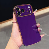Love Electroplating Shockproof Case For iPhone