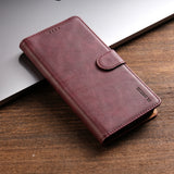 Wallet Flip Leather Case For Samsung