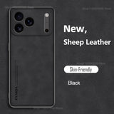Luxury Leather Shockproof Case For iPhone