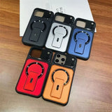 Folding Stand Magnetic Phone Case For iPhone