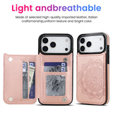 Wallet Leather Cards Pocket Case For iPhone