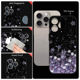 Cherry Blossom Wrist Strap Soft Case For iPhone