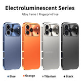 Magnetic Aluminum Frame Metal Case For iPhone