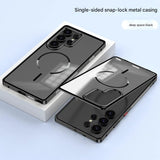 Magsafe Magnetic Metal Frame Shockproof Case For Samsung
