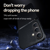 Magnetic Leather Leather Holder Case for Samsung