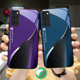 Gradient Flowing Light Case For Samsung