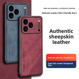 Luxury Leather Shockproof Case For iPhone