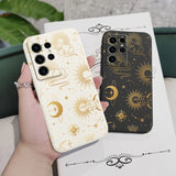 Golden Starry Sky Case For Samsung