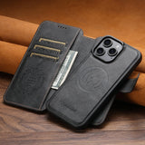 Card Holder Wallet Magnetic Flip Case For iPhone