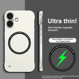 Ultra Thin Hard PC Magnetic Frameless Case For iPhone