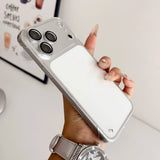 Ultra Thin Plating Clear Hard Frameless Case For iPhone