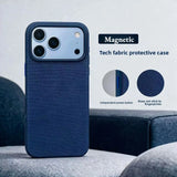Luxury Tech Woven for Magsafe Magnetic Case for iPhone
