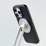 3D Stripe Metal Paint Magnetic Case For iPhone