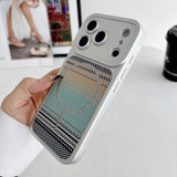 Luxury Anti-slip Frame Armor Magnetic Case For iPhone