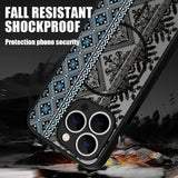 MagSafe magnetic bohemian style vintage case for iPhone