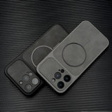 Luxury Leather Heat Dissipation Case For iPhone