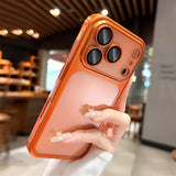 Electroplated Matte Skin-Friendly Case for iPhone