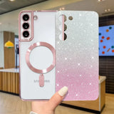 Luxury Gradient Glitter Plating Case For Samsung
