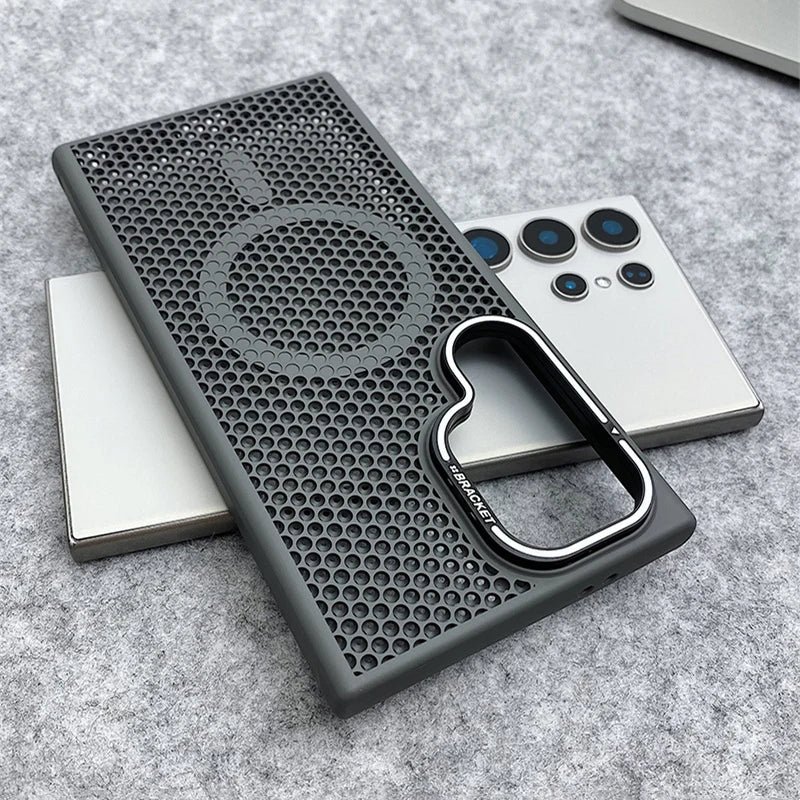Heat dissipation MagSafe magnetic case For Samsung